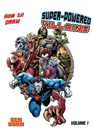 Imagen de apoyo de  How to Draw: Superpowered Villains