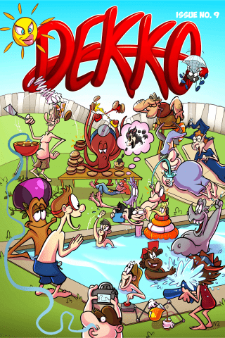 Imagen de apoyo de Dekko Comics #9