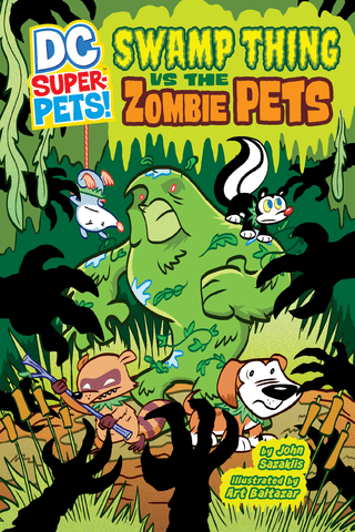 Imagen de apoyo de  DC Super Pets: Swamp Thing vs the Zombie Pets