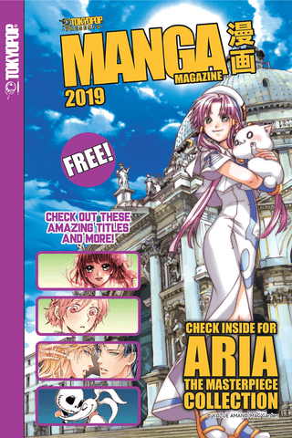 Imagen de apoyo de  Tokyopop Manga Magazine 2019