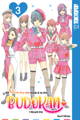 Imagen de apoyo de  If My Favorite Pop Idol Made It to the Budokan, I Would Die, Volume 3