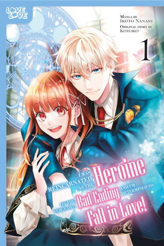 Imagen de apoyo de I Was Reincarnated as the Heroine on the Verge of a Bad Ending, and I'm Determined to Fall in Love!, Vol #1