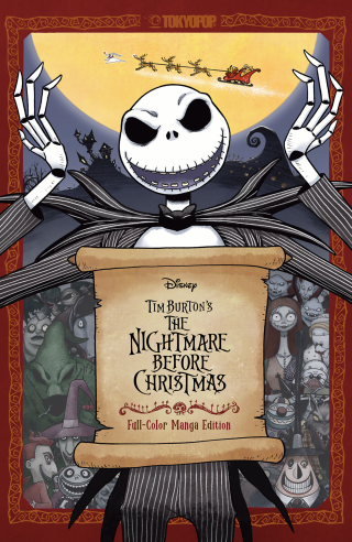 Imagen de apoyo de Disney Manga: Tim Burton's The Nightmare Before Christmas (Full Color Manga Edition)