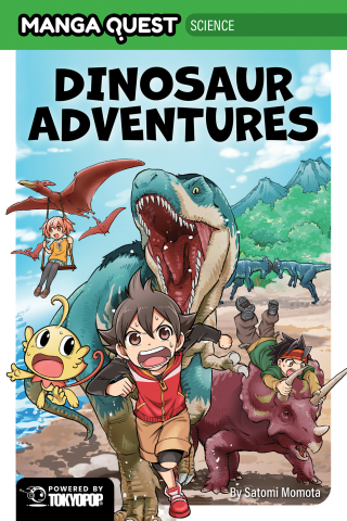 Imagen de apoyo de  Manga Quest Science: Dinosaur Adventures