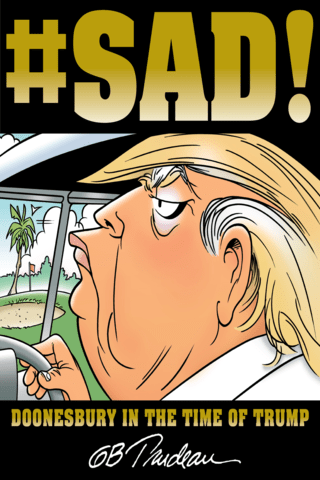 Imagen de apoyo de Doonesbury: #SAD!