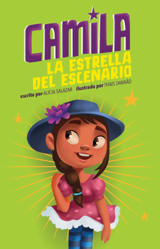 Imagen de apoyo de Camila la estrella del escenario