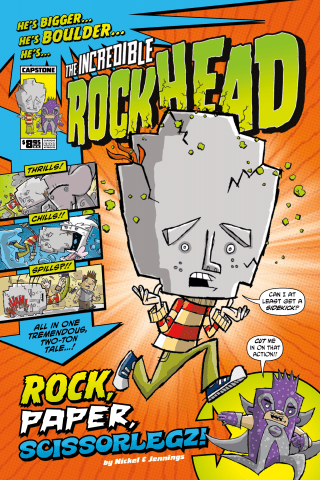 Imagen de apoyo de The Incredible Rockhead: Rock, Paper, Scissorlegz