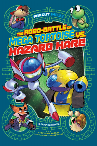 Imagen de apoyo de  The Robo battle of Mega Tortoise vs Hazard Hare