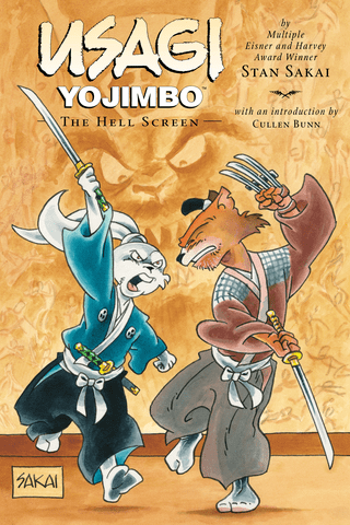 Imagen de apoyo de Usagi Yojimbo Volume 31: The Hell Screen