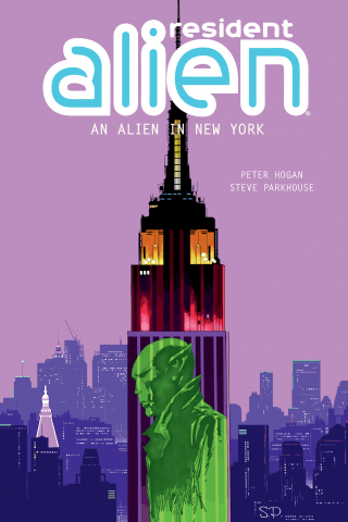 Imagen de apoyo de Resident Alien Volume 5: An Alien in New York