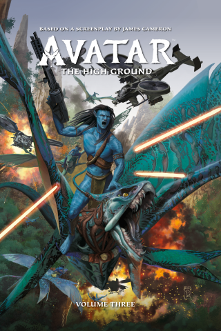 Imagen de apoyo de Avatar: The High Ground Volume 3