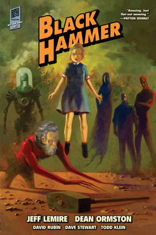 Imagen de apoyo de  Black Hammer Library Edition Volume 1
