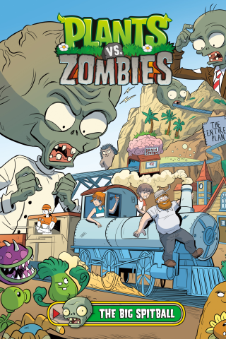 Imagen de apoyo de Plants vs Zombies Volume 24: The Big Spitball