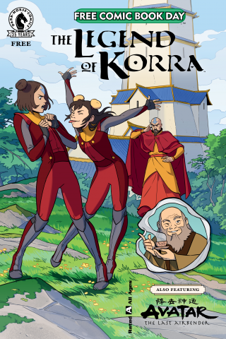 Imagen de apoyo de Avatar: The Last Airbender / The Legend of Korra: Free Comic Book Day 2021
