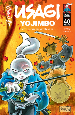 Imagen de apoyo de  Usagi Yojimbo: 40th Anniversary Reader