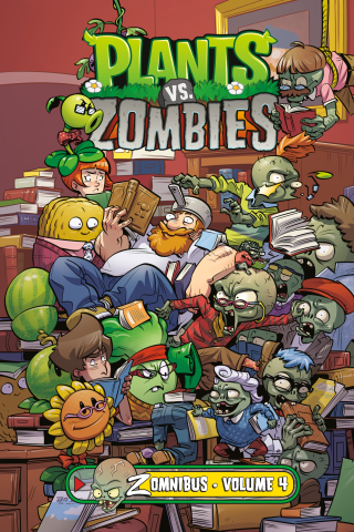 Imagen de apoyo de  Plants vs Zombies Zomnibus Volume 4
