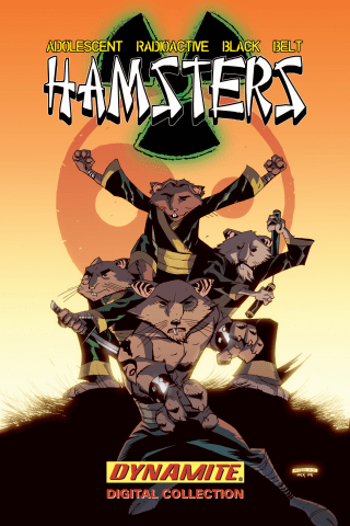 Imagen de apoyo de Adolescent Radioactive Black Belt Hamsters