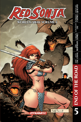 Imagen de apoyo de  Red Sonja: Worlds Away Vol #5 End of the Road