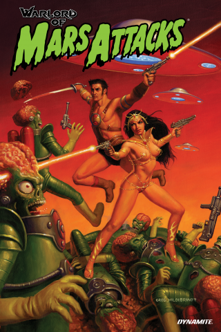 Imagen de apoyo de Warlord of Mars Attacks Collection