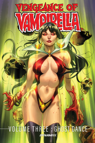 Imagen de apoyo de Vengeance of Vampirella Vol 3: Ghost Dance Collection