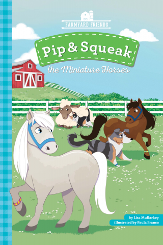Imagen de apoyo de Farmyard Friends: Pip & Squeak the Miniature Horses