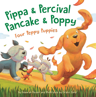 Imagen de apoyo de  Pippa and Percival, Pancake and Poppy: Four Peppy Puppies