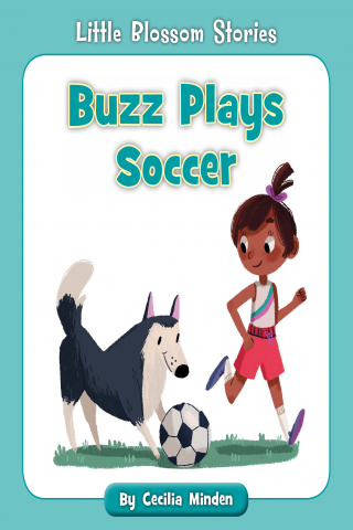 Imagen de apoyo de Little Blossom Stories: Buzz Plays Soccer
