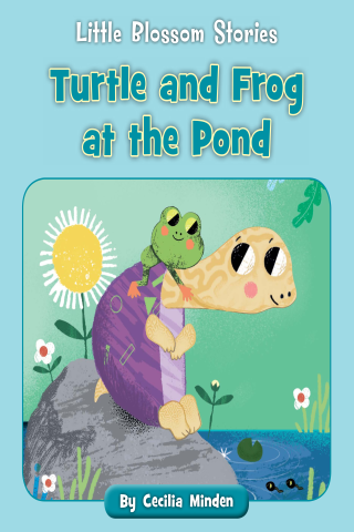Imagen de apoyo de Little Blossom Stories: Turtle and Frog at the Pond