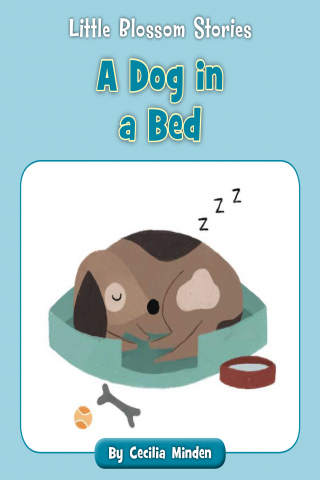 Imagen de apoyo de Little Blossom Stories: A Dog in a Bed