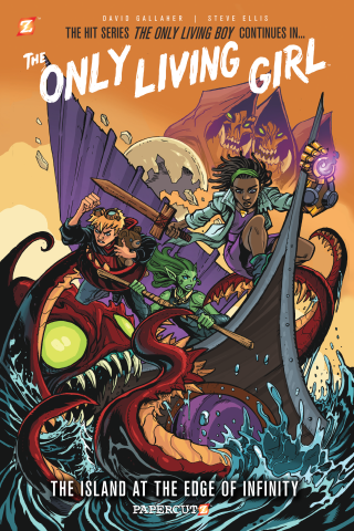 Imagen de apoyo de The Only Living Girl #1 The Island at the Edge of Infinity