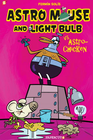 Imagen de apoyo de  Astro Mouse & Light Bulb #1 Astro Mouse vs Astro Chicken