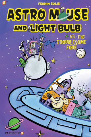Imagen de apoyo de  Astro Mouse and Light Bulb #2 Astro Mouse vs the Troublesome Four