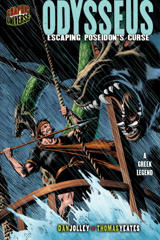 Imagen de apoyo de  Graphic Myths and Legends: Odysseus: Escaping Poseidon's Curse [A Greek Legend]