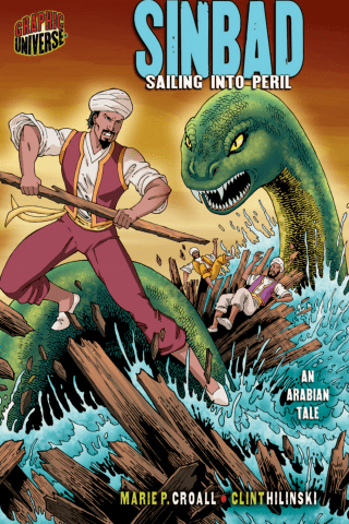 Imagen de apoyo de  Graphic Myths and Legends: Sinbad: Sailing into Peril [An Arabian Tale]