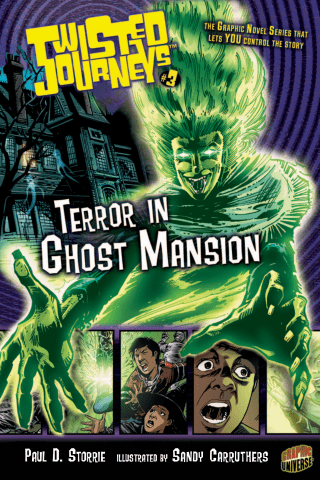 Imagen de apoyo de  Twisted Journeys: Book 3: Terror in Ghost Mansion