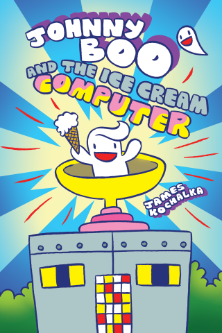 Imagen de apoyo de Johnny Boo Vol #8 Johnny Boo and the Ice Cream Computer