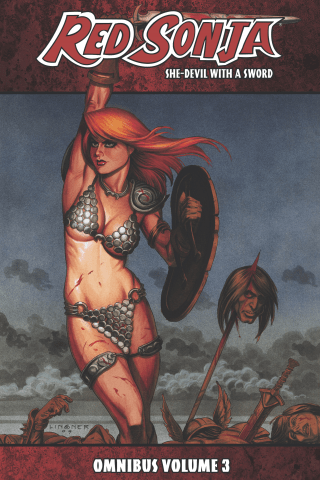 Imagen de apoyo de  Red Sonja: She Devil With A Sword Omnibus Vol 3