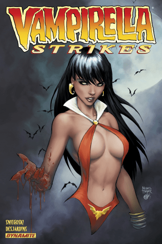 Imagen de apoyo de  Vampirella: Strikes Vol #1 The Side of Angels