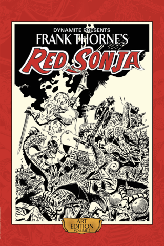 Imagen de apoyo de Frank Thorne's Red Sonja Art Book Vol #2