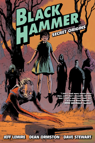 Imagen de apoyo de Black Hammer Volume 1: Secret Origins