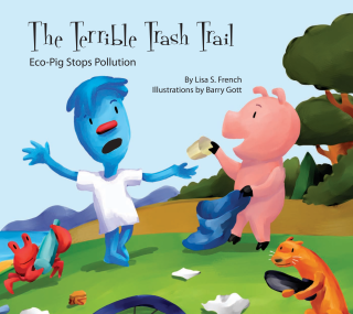 Imagen de apoyo de Terrible Trash Trail: Eco Pig Stops Pollution