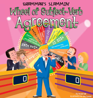 Imagen de apoyo de  Wheel of Subject Verb Agreement