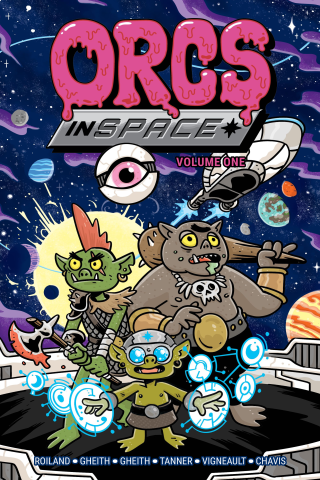 Imagen de apoyo de Orcs in Space Vol 1