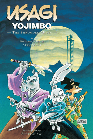 Imagen de apoyo de  Usagi Yojimbo Volume 16: The Shrouded Moon