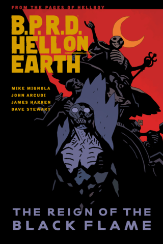 Imagen de apoyo de BPRD Hell on Earth Volume 9: The Reign of the Black Flame