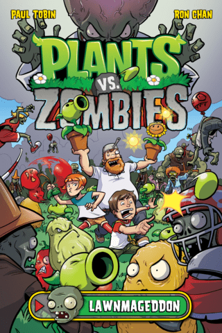 Imagen de apoyo de Plants vs Zombies Volume 1: Lawnmageddon