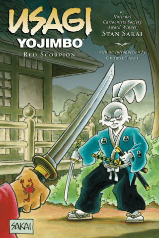 Imagen de apoyo de  Usagi Yojimbo Volume 28: Red Scorpion