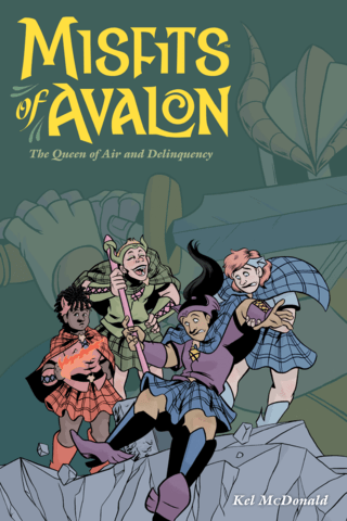 Imagen de apoyo de Misfits of Avalon Volume 1: The Queen of Air and Delinquency