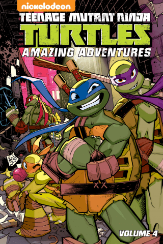 Imagen de apoyo de  Teenage Mutant Ninja Turtles: Amazing Adventures Vol #4
