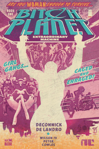 Imagen de apoyo de Bitch Planet Vol 1: Extraordinary Machine